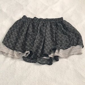 Converse mini skirt
